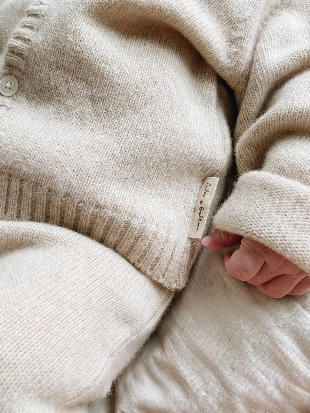 100% Wool Cardigan and Trousers Set