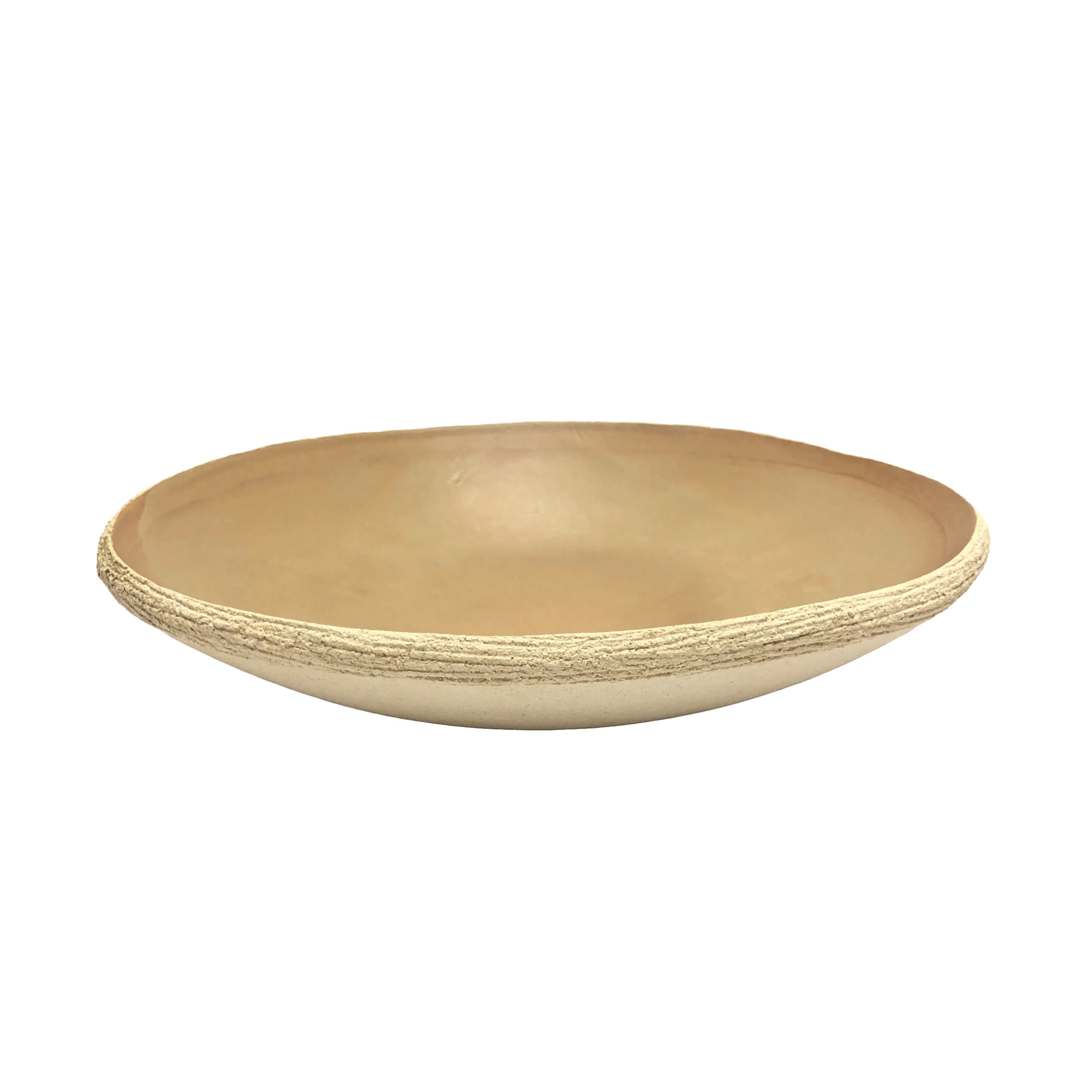 piatto fondo gres chamotte materia 22 cm