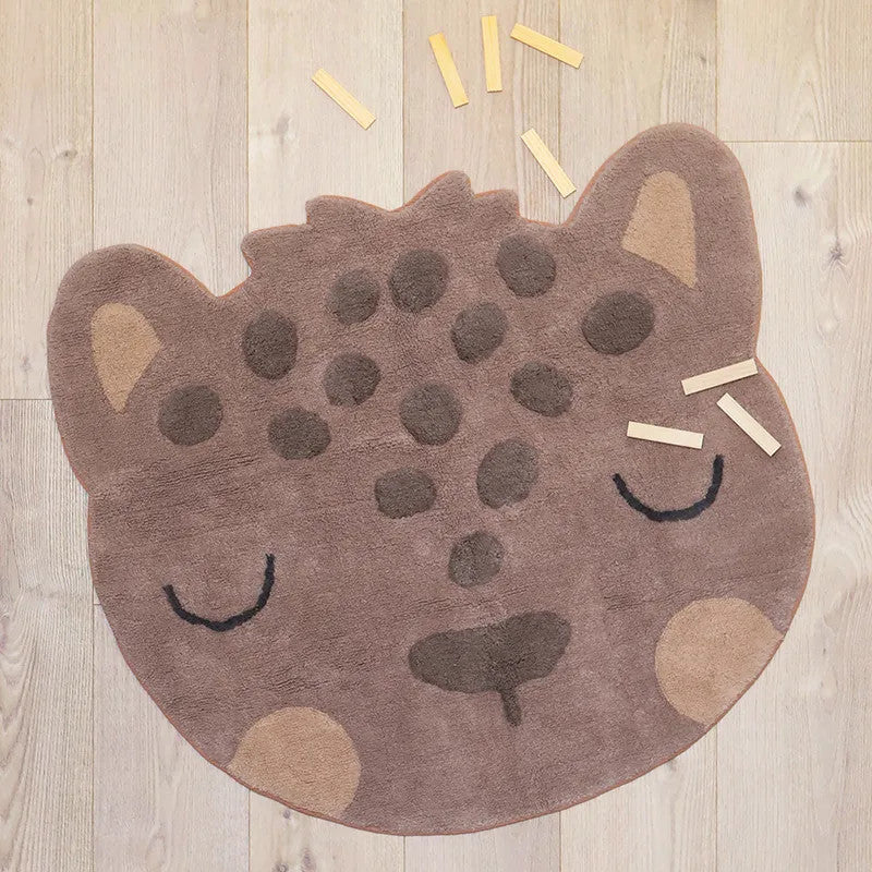 tappeto cotone leopardo little soeren