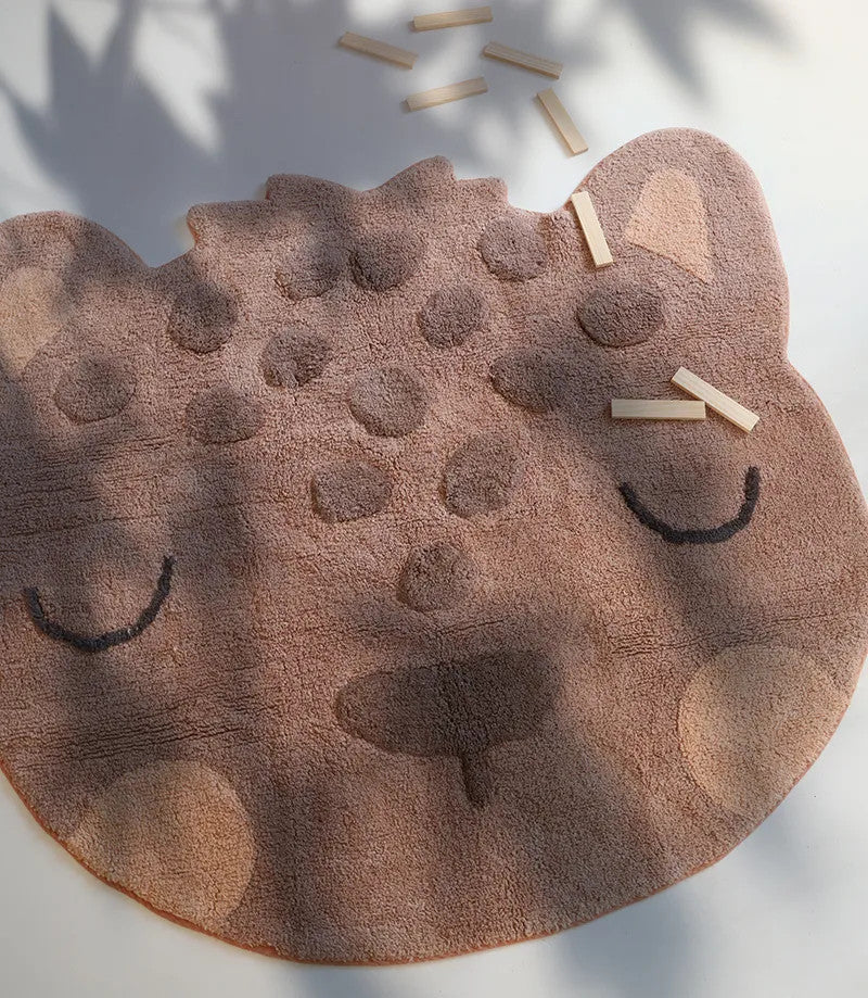 tappeto cotone leopardo little soeren