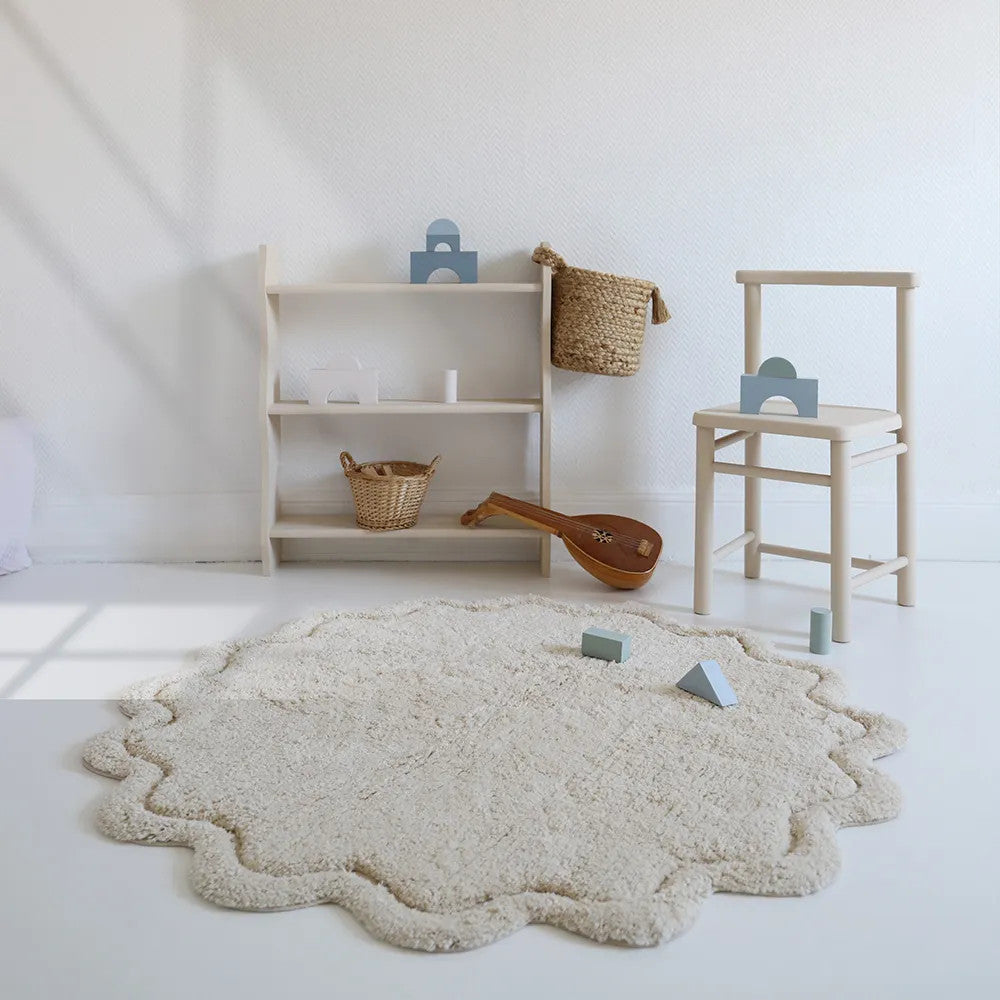 tappeto cotone sweet april ecru