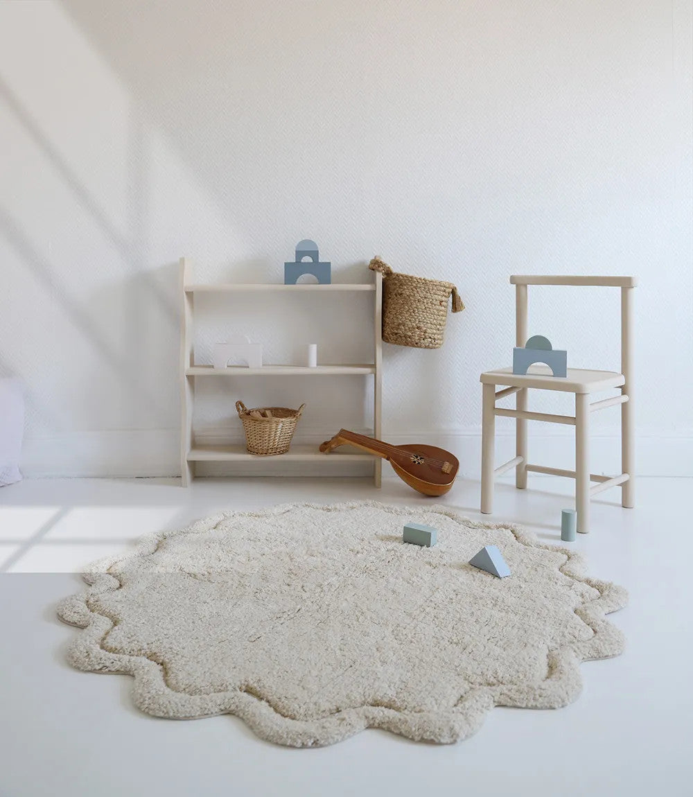tappeto cotone sweet april ecru