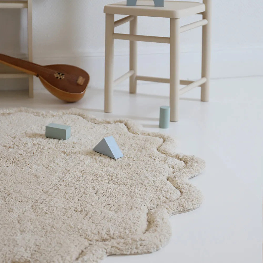 tappeto cotone sweet april ecru