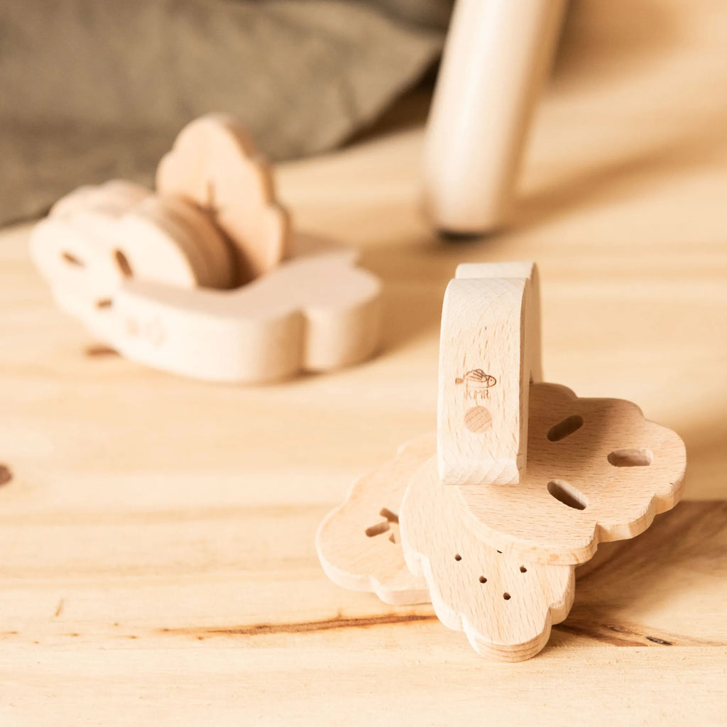 sonaglio legno foglie