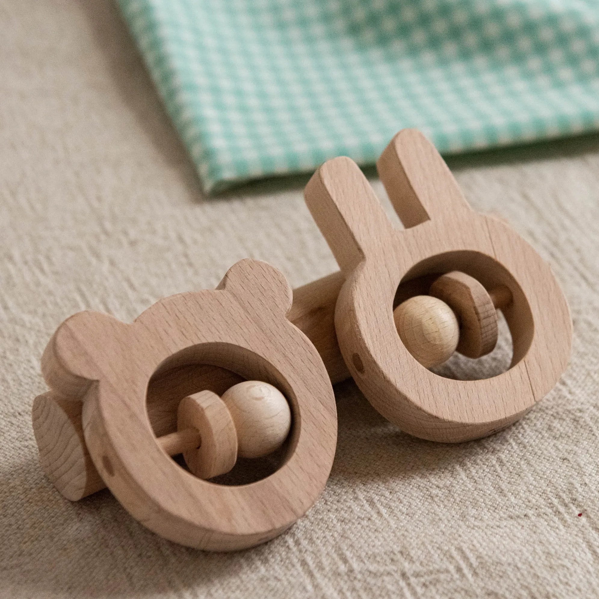 sonaglio legno tap tap coniglio