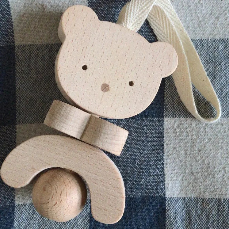 sonaglio legno orso