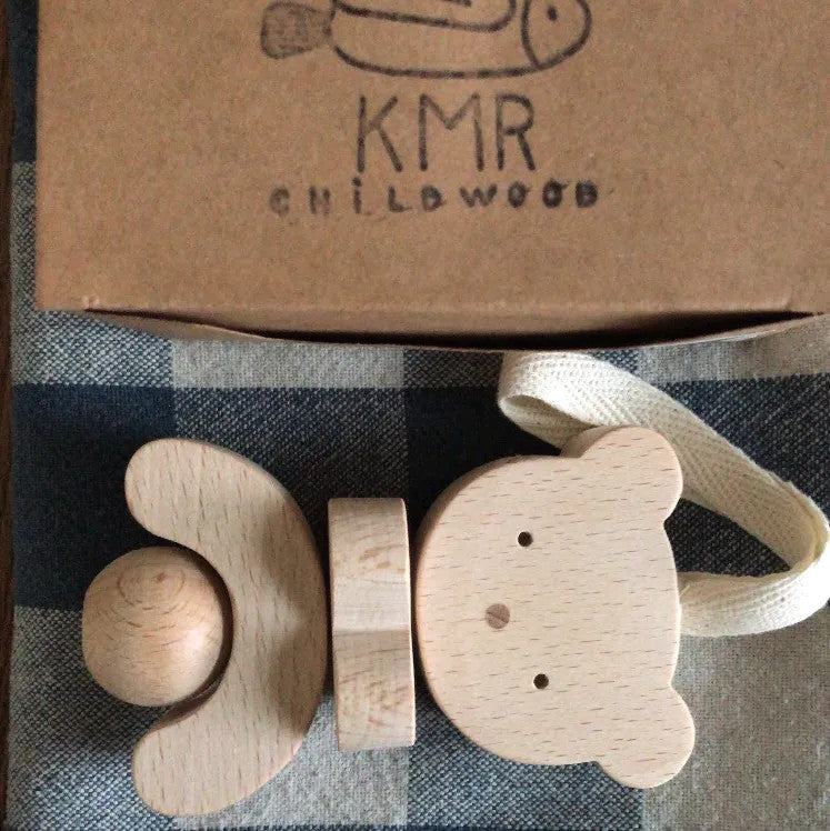 sonaglio legno orso