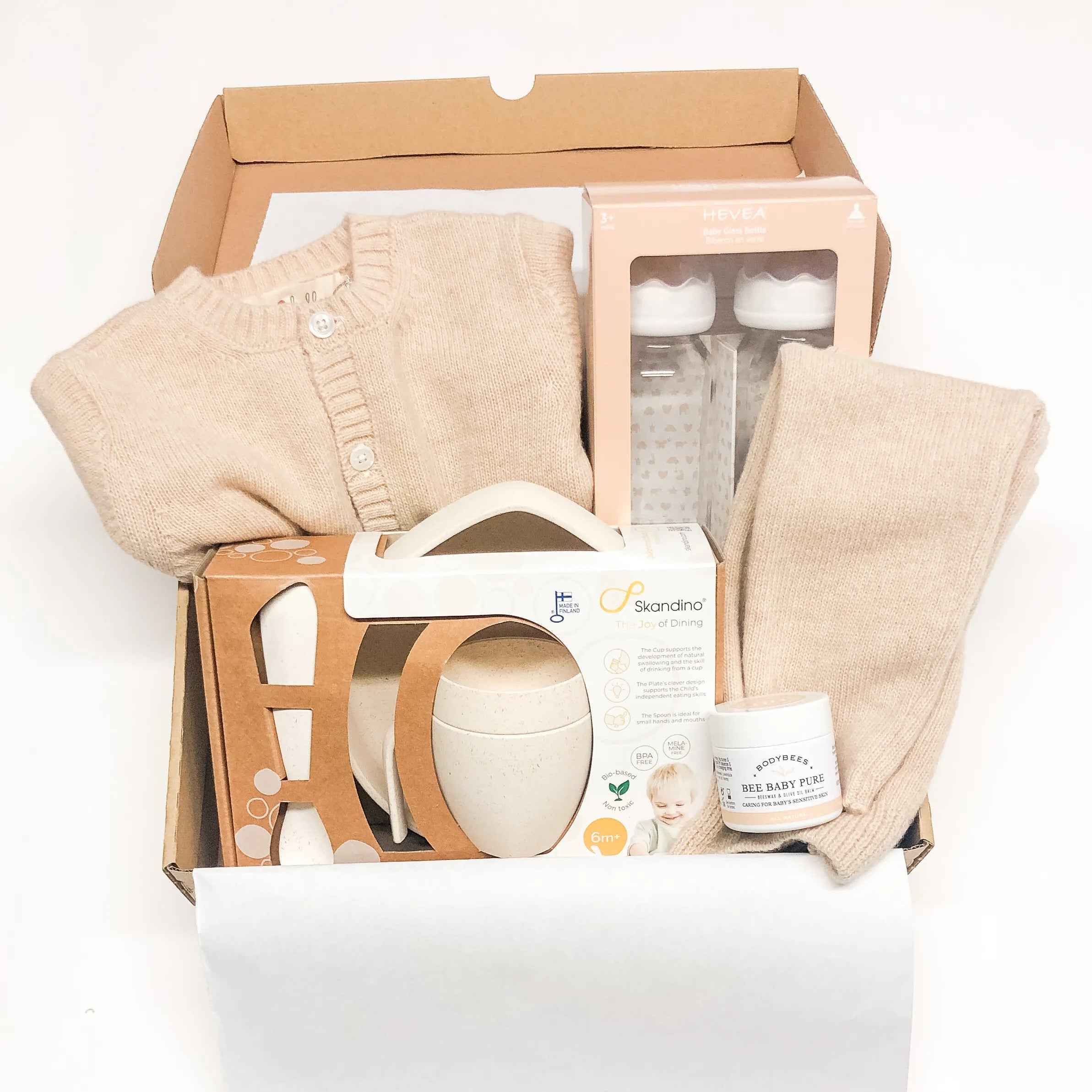 gift box baby prime pappe beige