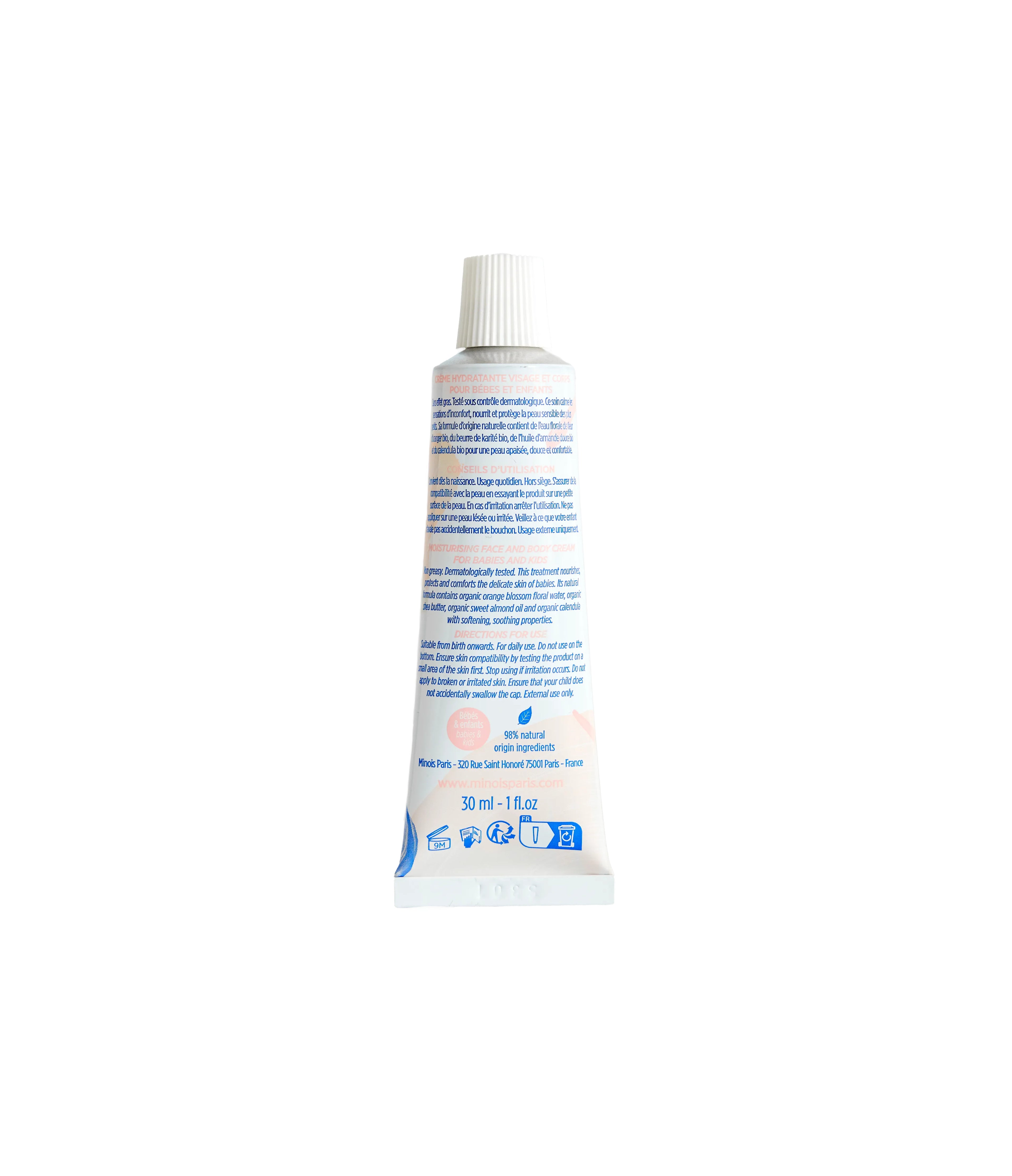 crema delicata idratante viso corpo 30ml
