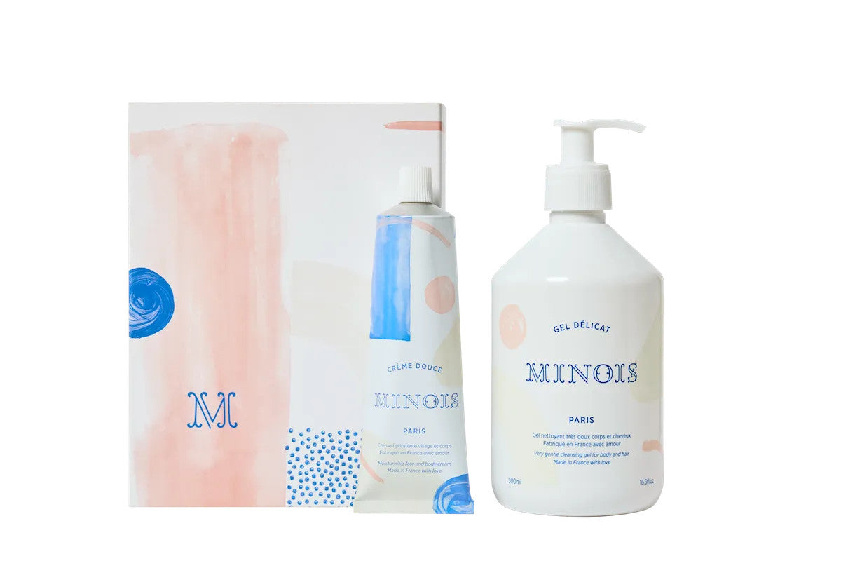 set regalo essentials gel delicato 500ml e crema delicata 100ml
