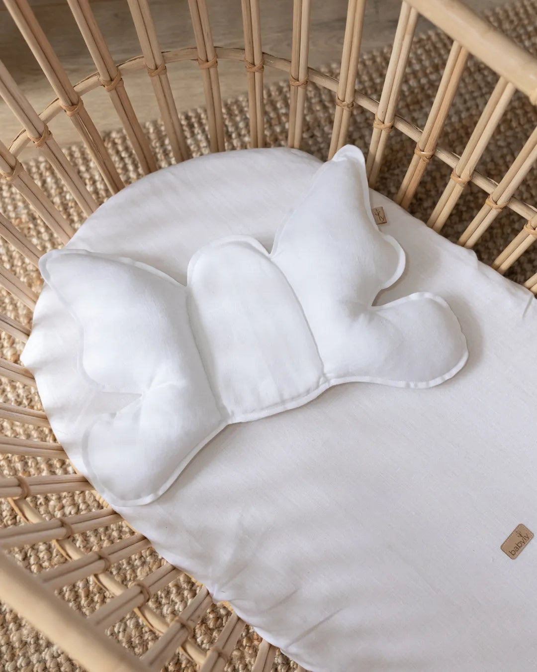 Linen Baby Support Pillow