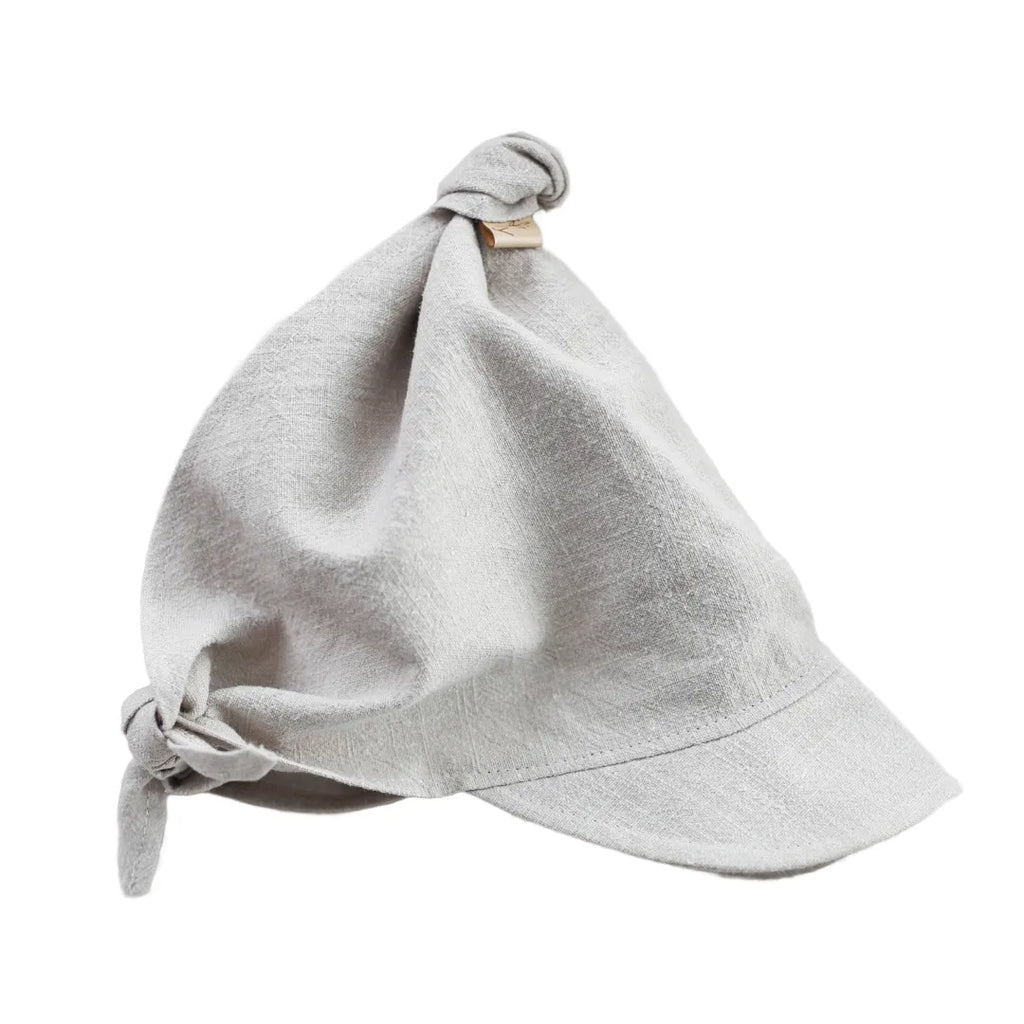 Bandana con Visiera in Lino