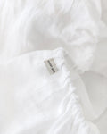 Fitted Sheet Double 100% Linen