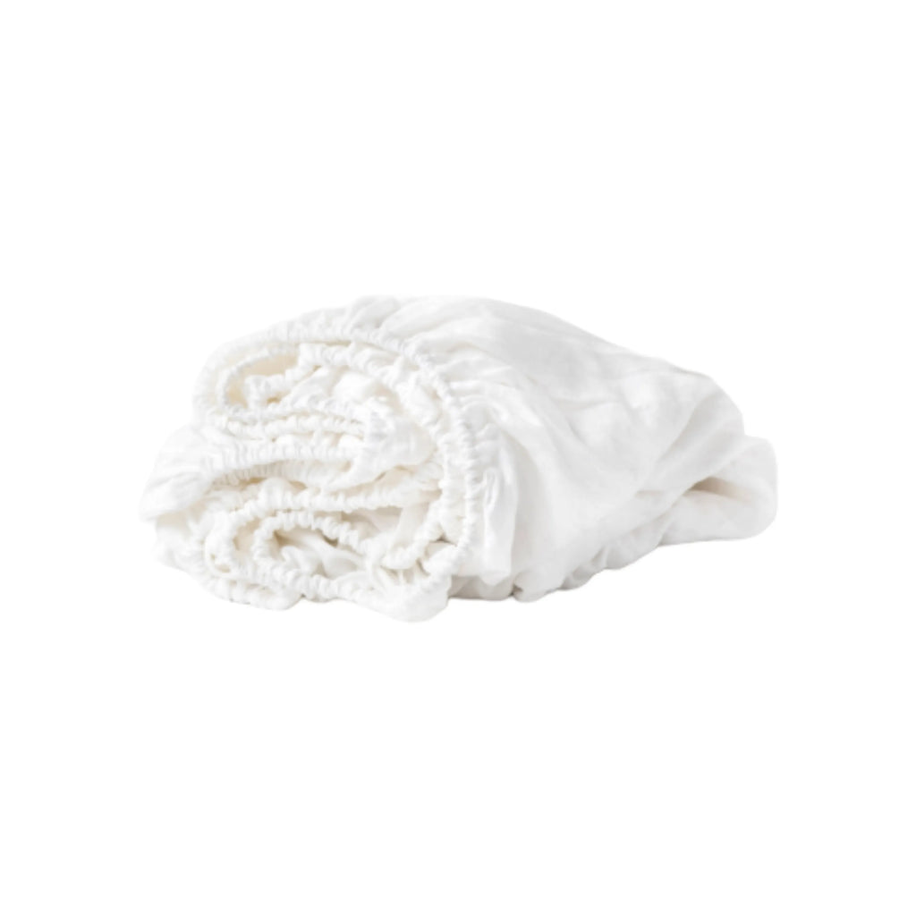 Fitted Sheet Double 100% Linen