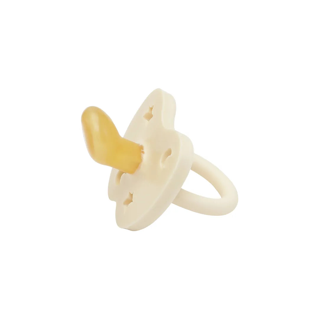 Orthodontic Natural Rubber Pacifier for Newborns 0-3 Months | HEVEA