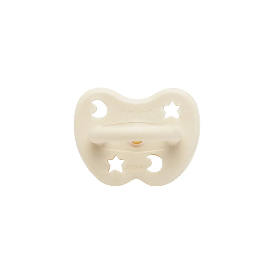 Orthodontic Natural Rubber Pacifier for Newborns 0-3 Months | HEVEA