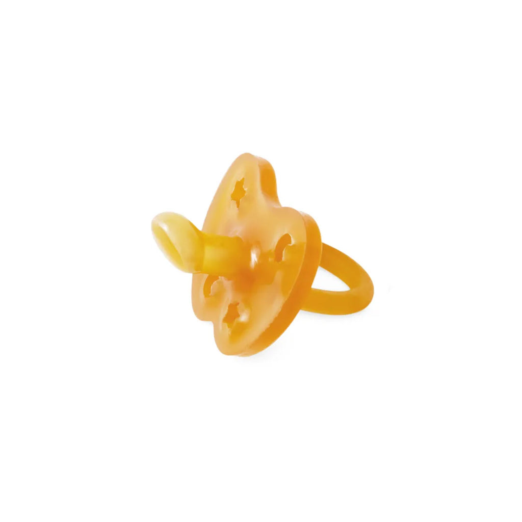Orthodontic Natural Rubber Pacifier for Newborns 0-3 Months | HEVEA