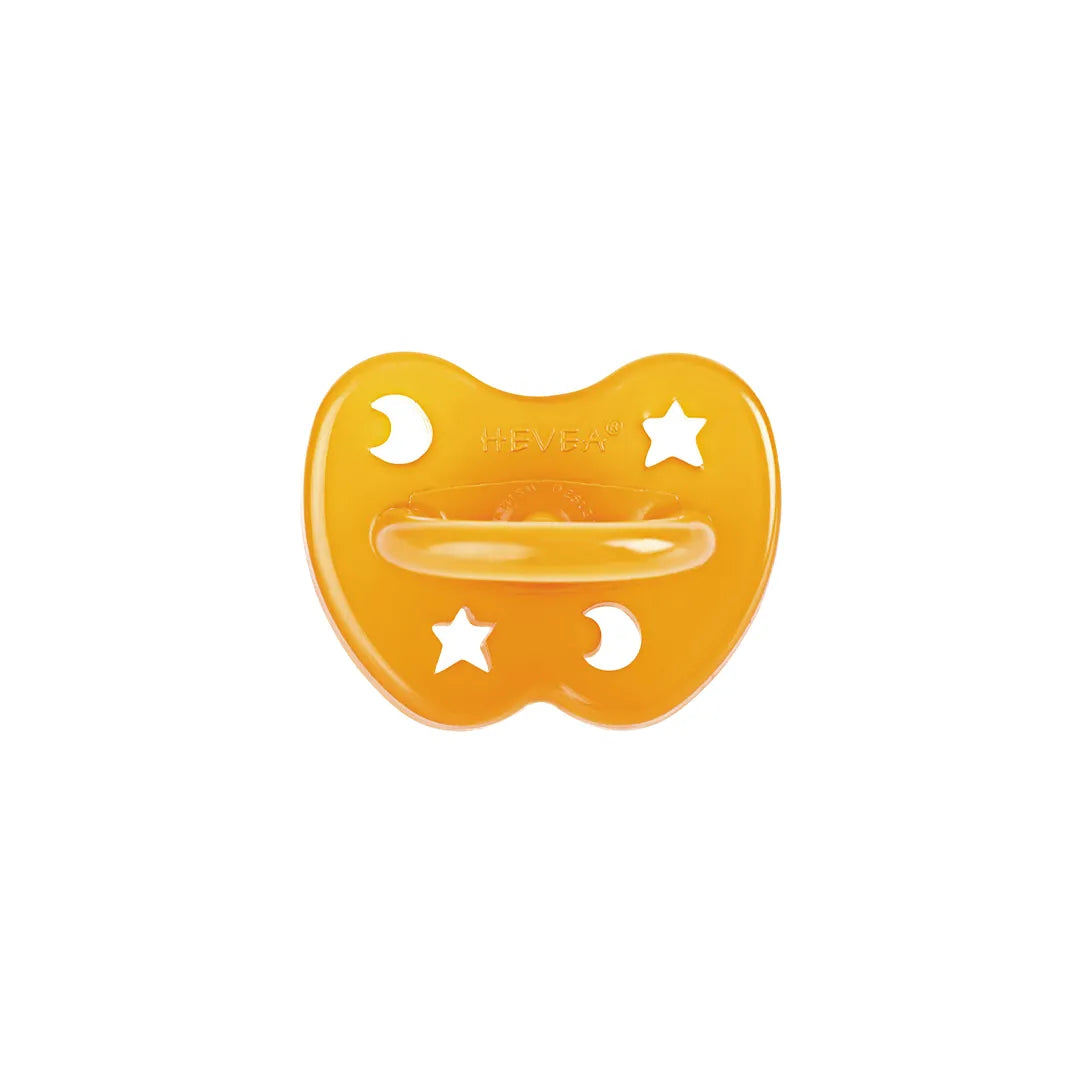 Orthodontic Natural Rubber Pacifier for Newborns 0-3 Months | HEVEA