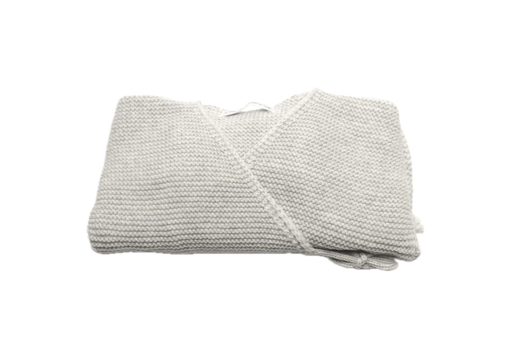 100% merino wool wrap cardigan