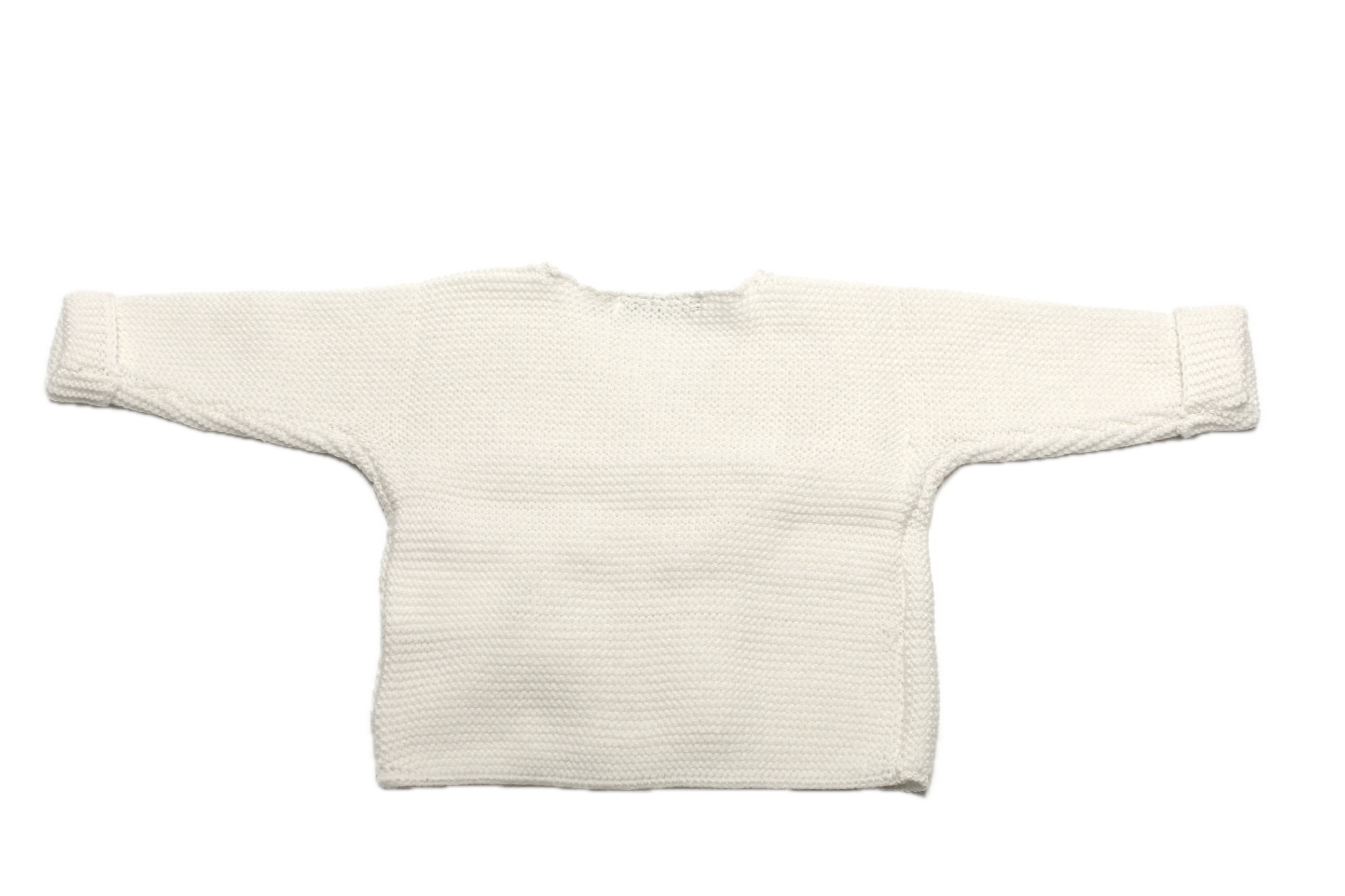 100% merino wool wrap cardigan