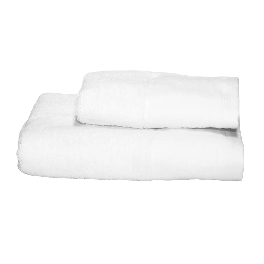 Set Asciugamani Nordic cotone bordo lino