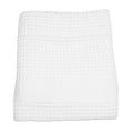 Pure honeycomb shower sheet with linen border